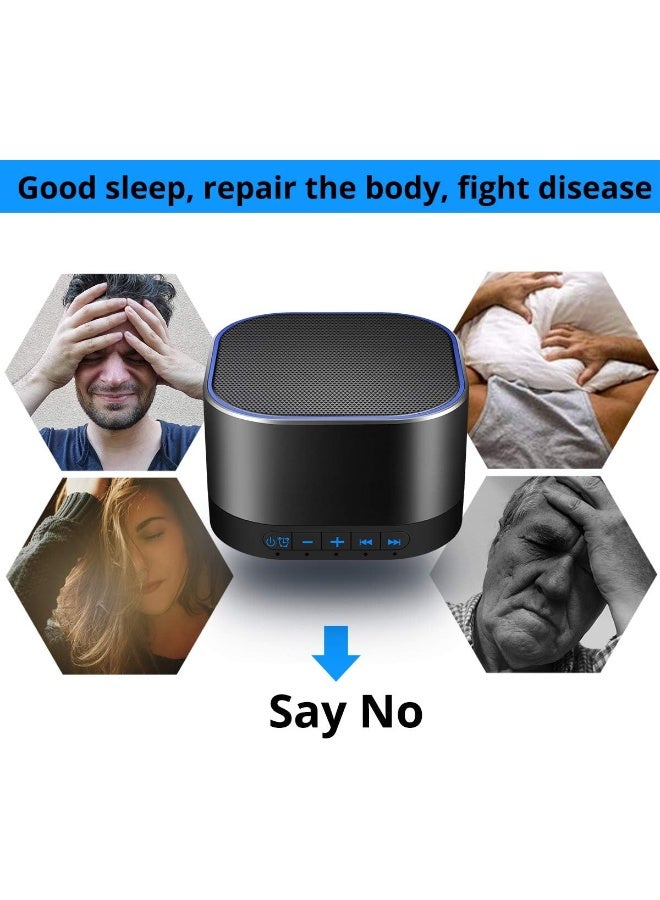 Magicteam White Noise Machine with 20 Non Looping Natural Soothing Sounds and Memory Function of 32 Levels - Image 4